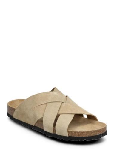 Slipper Aamutossut Tohvelit Beige Sofie Schnoor