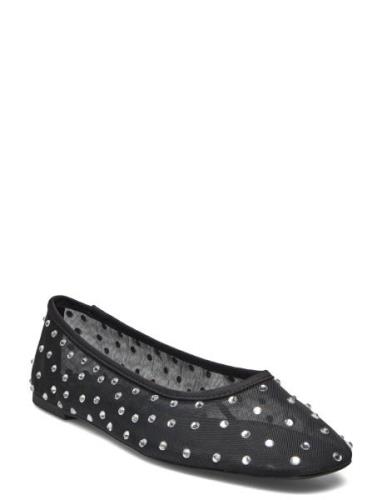 Rhinest Ballerina Shoes Ballerinat Black Mango