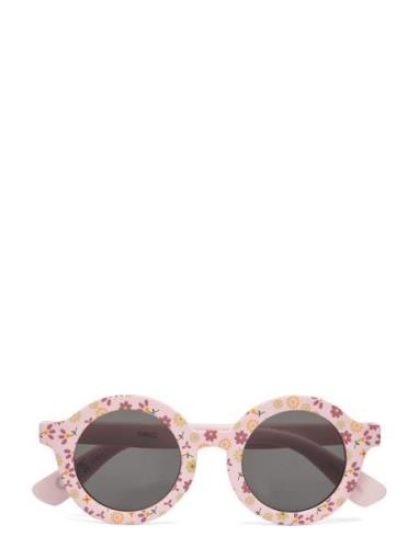 Printed Frame Sunglasses Aurinkolasit Pink Mango