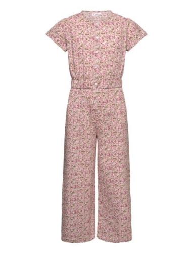 Cotton Print Jumpsuit Jumpsuit Haalari Multi/patterned Mango