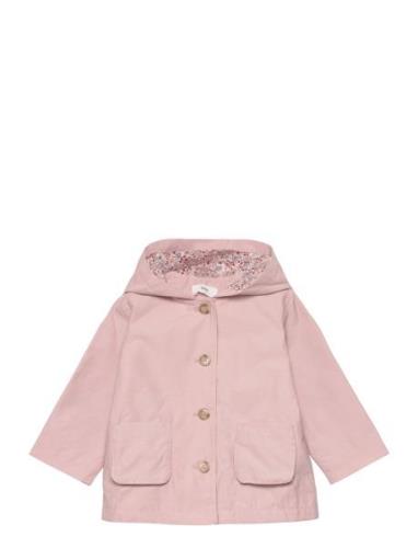 Butt D Cotton Jacket Ohut Takki Kuoritakki Pink Mango