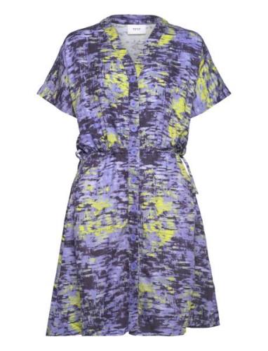 Ley Dress Lyhyt Mekko Purple Makia