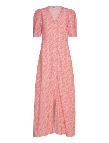 Ellen Long Dress Maksimekko Juhlamekko Pink Once Untold