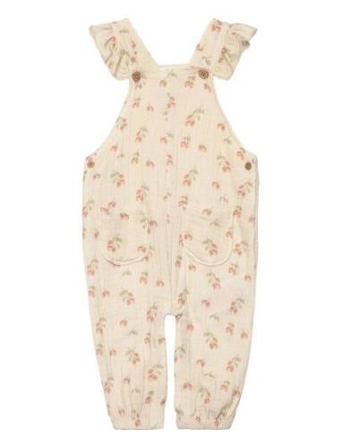 Nbfbiba Loose Overall Lil Jumpsuit Haalari Beige Lil'Atelier