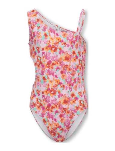 Kogtikka Cut Out Swimsuit Acc Uimapuku Uima-asut Pink Kids Only