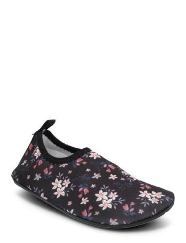 Swim Shoes Aop Aamutossut Sisäkengät Multi/patterned Color Kids