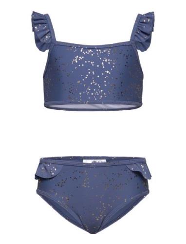 Bikini Gold Bikinit Blue Creamie