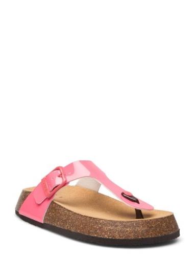 Sl Anais 24 Pu Leather Matalapohjaiset Sandaalit Pink Scholl