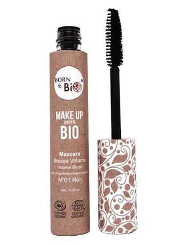 Born To Bio Organic Volume Mascara Ripsiväri Maskara Meikki Black Born...