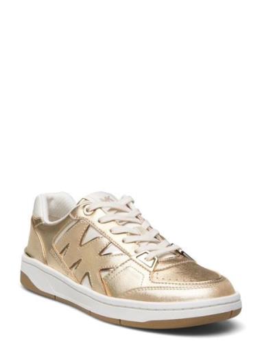 Rebel Lace Up Matalavartiset Sneakerit Tennarit Gold Michael Kors