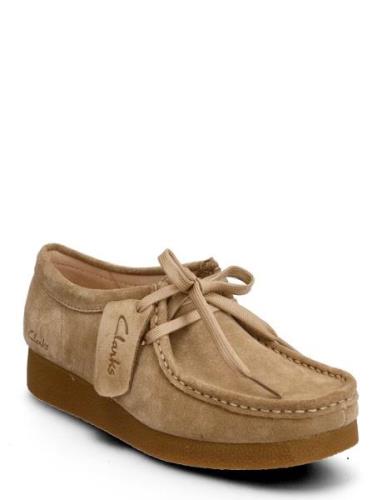 Wallabeeevosh D Nauhakengät Matalapohjaiset Kengät Brown Clarks