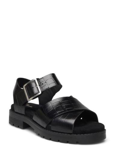 Orinoco Cross D Matalapohjaiset Sandaalit Black Clarks