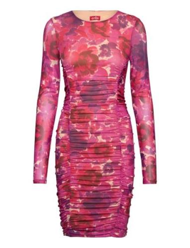 Tanjacras Dress Lyhyt Mekko Pink Cras