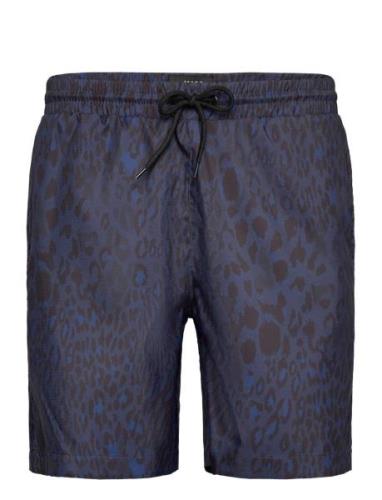 Sea Print Sandro Shorts Uimashortsit Blue Mads Nørgaard