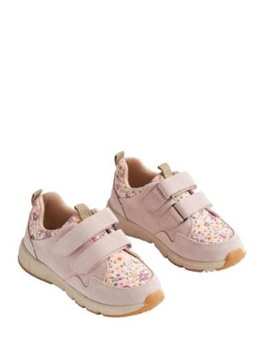 Sneaker Double Velcro T Y Print Matalavartiset Sneakerit Tennarit Pink...