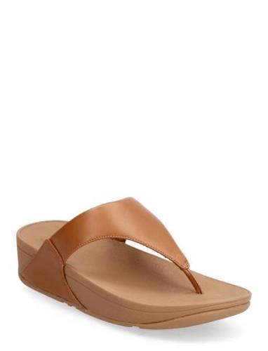 Lulu Leather Toepost Matalapohjaiset Sandaalit Brown FitFlop