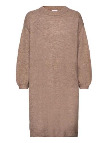 Trixiesz Dress Polvipituinen Mekko Beige Saint Tropez