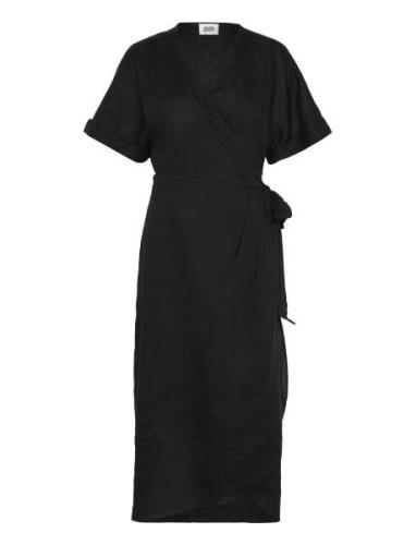 Mya Dress Polvipituinen Mekko Black Twist & Tango