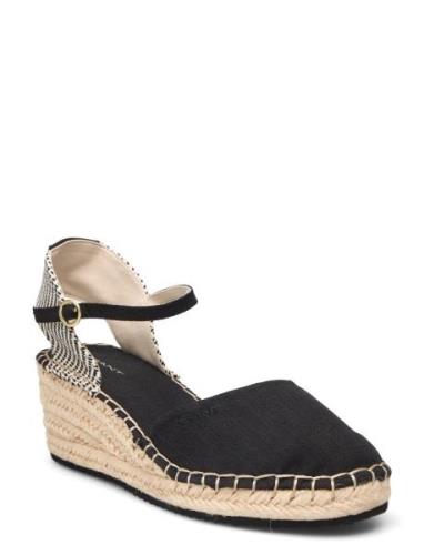 Luliza Espadrille Korolliset Sandaalit Espadrillot Black GANT