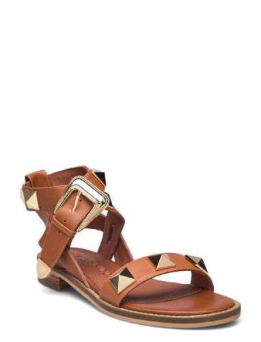 Sandal Matalapohjaiset Sandaalit Brown Sofie Schnoor