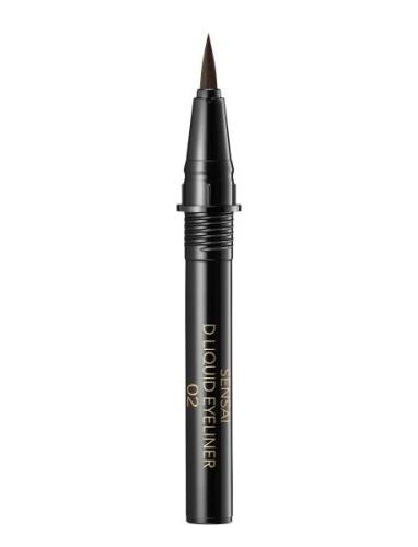 Designing Liquid Eyeliner Refill Eyeliner Rajauskynä Meikki Brown SENS...