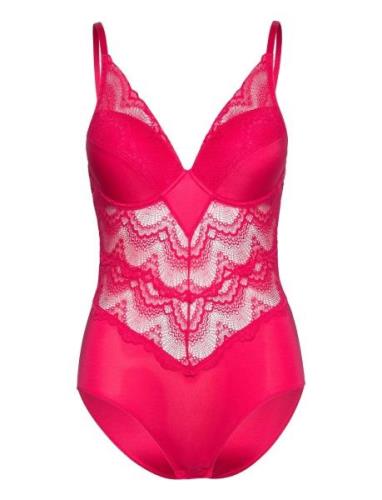 Tanya Body W Bra Fill Body Alusmekko Red Missya