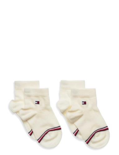 Th Baby Sock 2P Sukat Cream Tommy Hilfiger