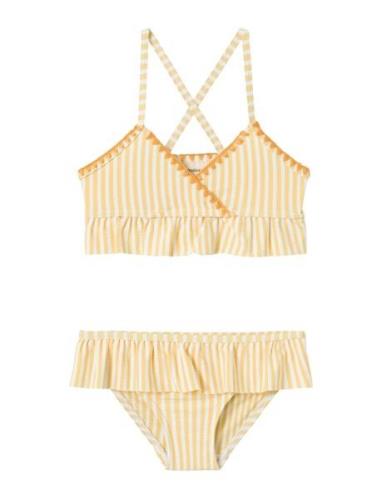 Nmffarrow Swim Set Lil Bikinit Yellow Lil'Atelier