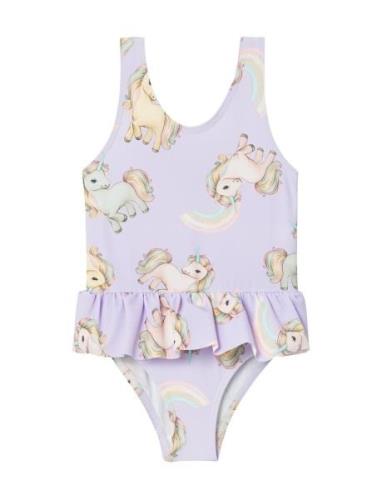 Nmfzuna Swimsuit Box Uimapuku Uima-asut Purple Name It