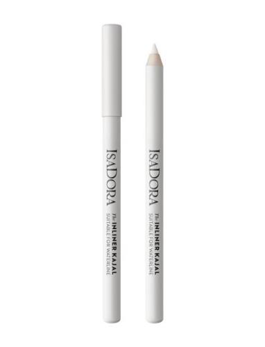 Inliner Kajal 50 Satin White 1,1 G Eyeliner Rajauskynä Meikki Nude Isa...