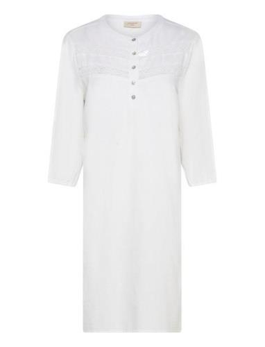 Fqlava-Dress Polvipituinen Mekko White FREE/QUENT