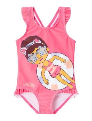 Nmfmedina Gabby Swimsuit Bfu Uimapuku Uima-asut Pink Name It