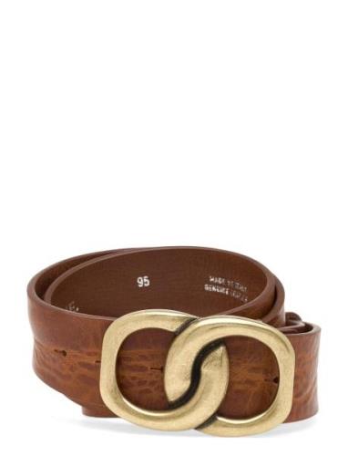 Jeans Belt Vyö Brown DEPECHE