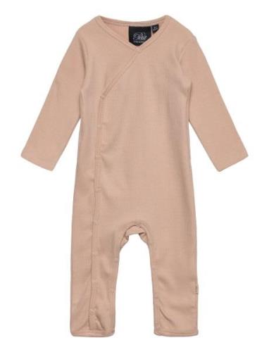 Jumpsuit Pitkähihainen Body Beige Sofie Schnoor Baby And Kids