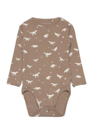 Body Pitkähihainen Body Beige Sofie Schnoor Baby And Kids