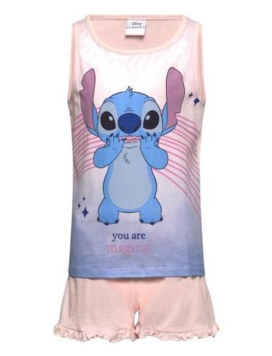 Pyjashort In Box Pyjamasetti Pyjama Pink Lilo & Stitch