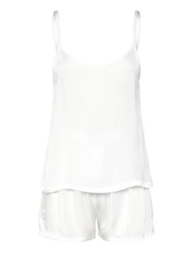 Sleeveless Short Set Pyjama White Calvin Klein