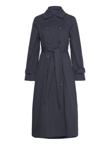 Bs Leonora Coat Trenssi Takki Navy Bruun & Stengade