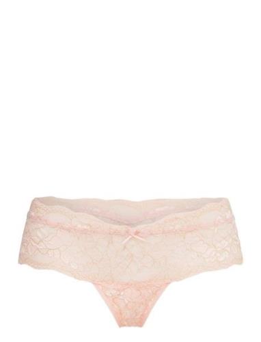 Nicole String Lurex Stringit Alusvaatteet Pink Missya