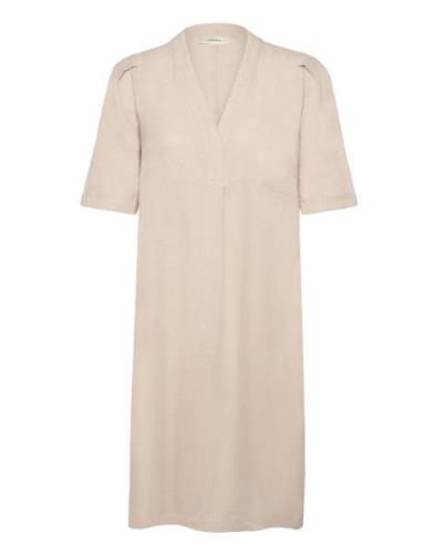 Ellieiw Dress Lyhyt Mekko Beige InWear