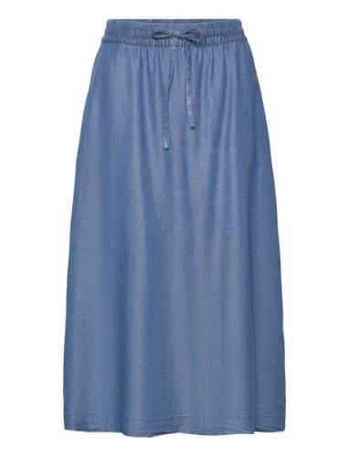 Fqcarly-Skirt Polvipituinen Mekko Blue FREE/QUENT