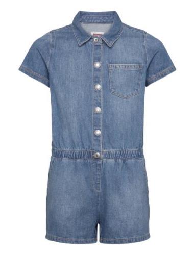 Levi's Denim Romper Jumpsuit Haalari Blue Levi's