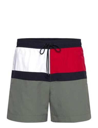 Medium Drawstring Uimashortsit Green Tommy Hilfiger