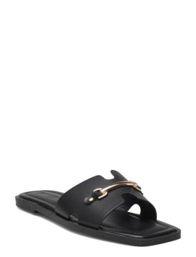 Pcmarianne Sandal Matalapohjaiset Sandaalit Black Pieces