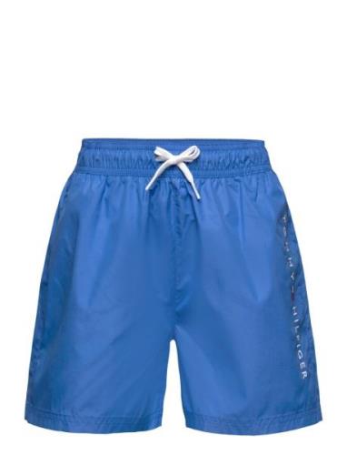 Medium Drawstring Uimashortsit Blue Tommy Hilfiger