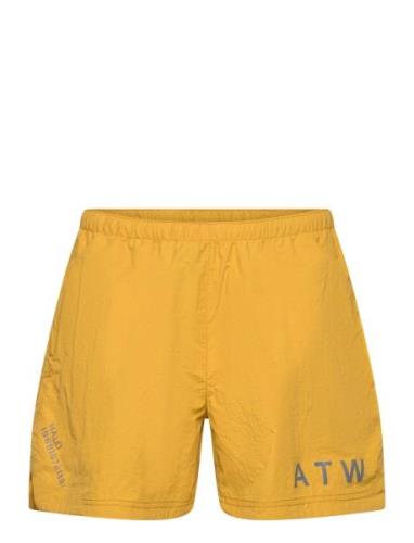 Halo Atw Nylon Short Uimashortsit Yellow HALO