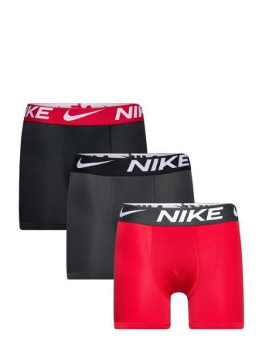 Nike Micro Solid Boxer Briefs Alusvaatesetti Red Nike