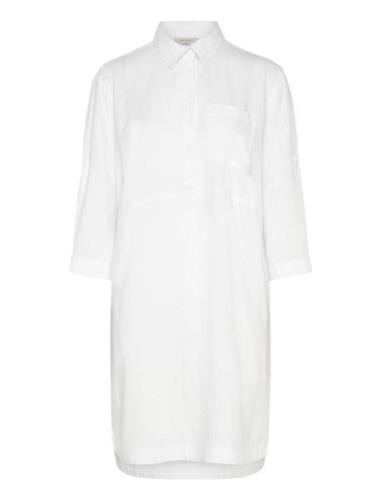 Fqlaluna-Dress Polvipituinen Mekko White FREE/QUENT