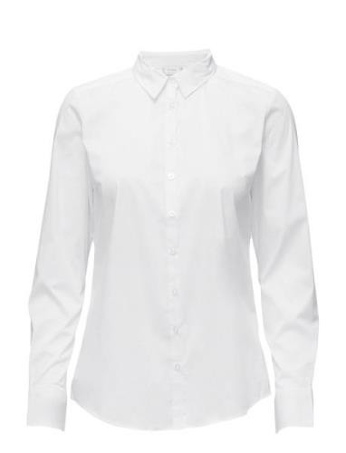 Frzashirt 1 Shirt Tops Shirts Long-sleeved White Fransa