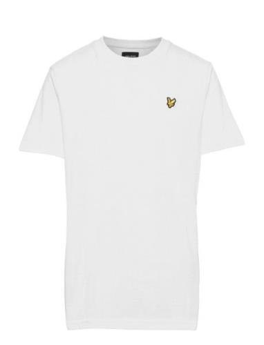 Classic T-Shirt Tops T-shirts Short-sleeved White Lyle & Scott Junior